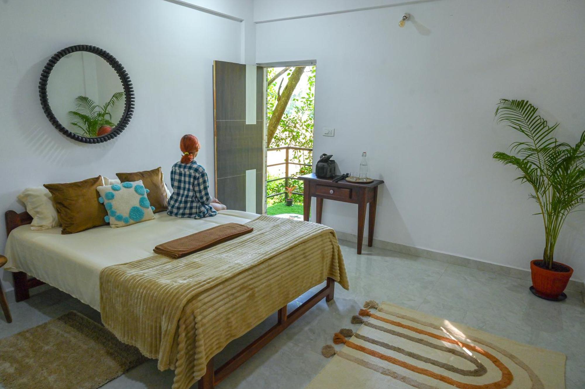 Shell House - Private Stay With Garden View In Arambol Mandrem Kültér fotó