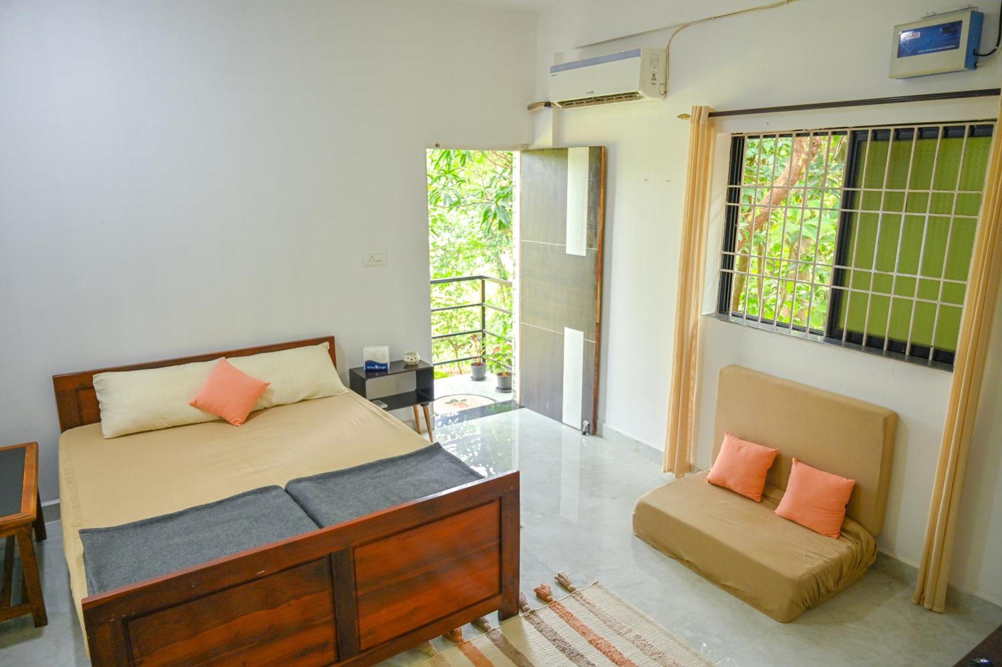 Shell House - Private Stay With Garden View In Arambol Mandrem Kültér fotó