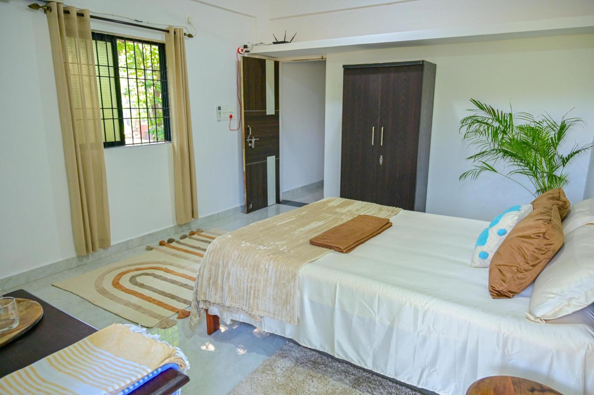 Shell House - Private Stay With Garden View In Arambol Mandrem Kültér fotó