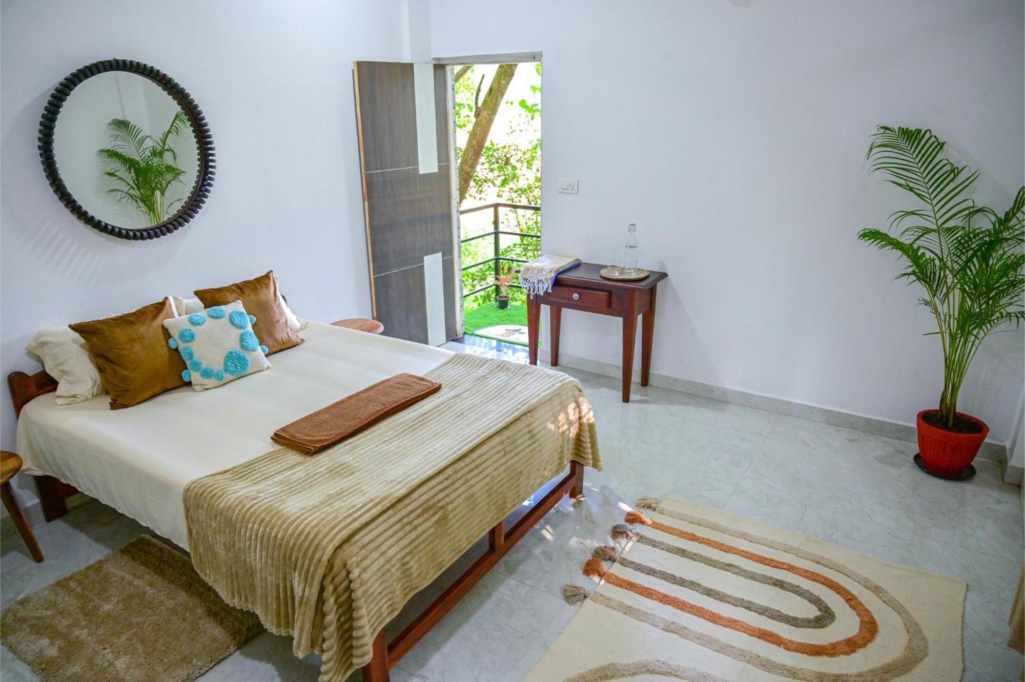 Shell House - Private Stay With Garden View In Arambol Mandrem Kültér fotó