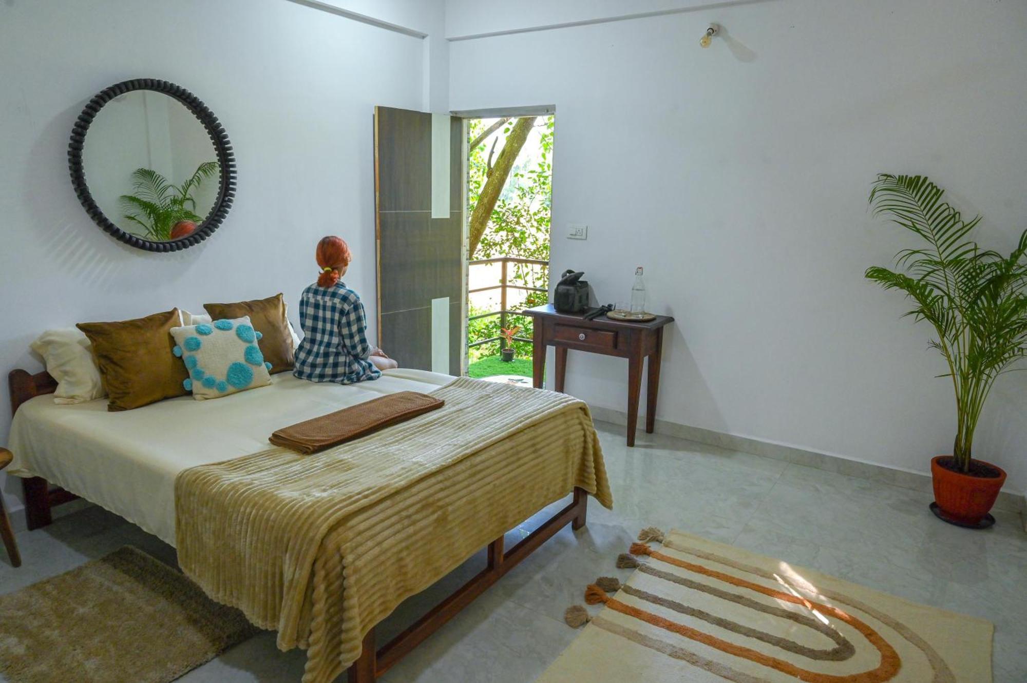 Shell House - Private Stay With Garden View In Arambol Mandrem Kültér fotó